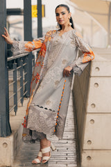 3-PC Unstitched Embroidered Lawn Collection IN6-05
