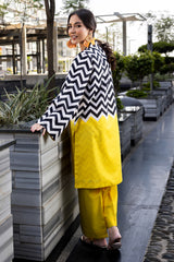 2-PC Printed Cotton Suit CPM-5-60Z