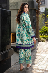 2-PC Printed Cotton Suit CPM-5-63Z