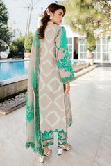 3-PC Unstitched Printed Embroidered Lawn Collection SH5-14