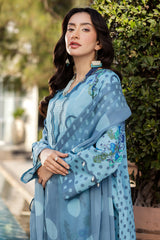 3-PC Unstitched Printed Lawn Collection CP5-09