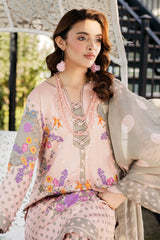 3-PC Unstitched Printed Lawn Collection CP5-08