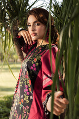 3-PC Unstitched Printed Lawn Collection CP5-07