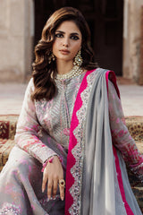 3-pc Unstitched Chiffon Collection VSL25-34