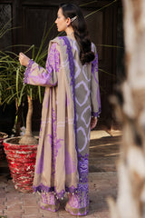 3-PC Unstitched Printed Embroidered Lawn Collection SH5-11