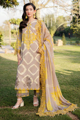 3-PC Embroidered Lawn Suit SH5-10P