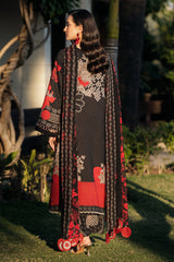 3-PC Unstitched Printed  Lawn  SLC27-15