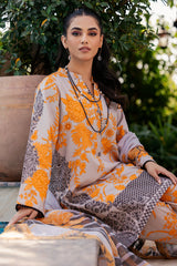 3-PC Printed Lawn Shirt with Chiffon Dupatta and Trouser CPM-4-039