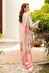 3-PC Embroidered Lawn Shirt with Embroidered Voil Dupatta and Trouser CRN4-23P