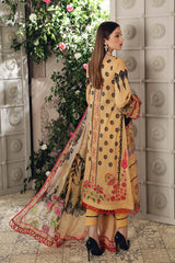 3-Pc Printed Lawn Unstitched With Lawn Dupatta CP22-81
