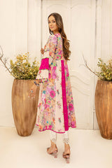 1-PC Digital Printed Lawn Frock CPM21-05