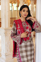 3-Pc Charizma Printed Suits With Printed Marina Shawls CPW22-09