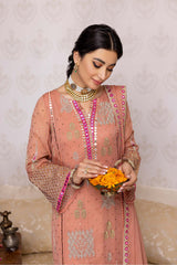 3-Pc Charizma Unstitched Polly Chiffon Collection CPC22-06