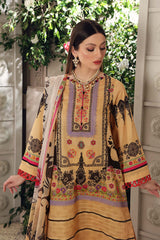 3-Pc Printed Lawn Unstitched With Lawn Dupatta CP22-81