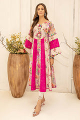 1-PC Digital Printed Lawn Frock CPM21-05