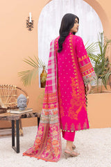 3-Pc Printed Lawn Unstitched With Voil Dupatta CP22-016