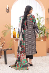 3-Pc Printed Lawn Unstitched With Voil Dupatta CP22-011