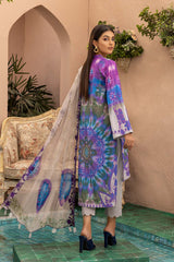 3 Pc Charizma Lawn Printed Suit with Embroidered Dupatta PEC22-79