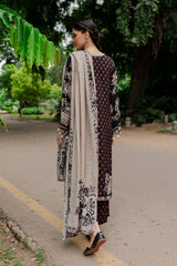3-Pc Charizma Unstitched Linen with Printed Wool Shawl CPW-03
