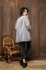 Embroidered Silk Shirt CTA21-10