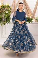 3-Pc Organza Gown With Lining and Organza Dupatta CMA23-11