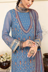 3-Pc Charizma Unstitched Polly Chiffon Collection CPC22-02