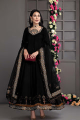 3 Pc Embroidered Organza Suit CMA21-25-B