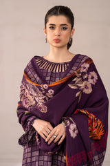 3-PC Printed Staple Shirt with Trouser and Dupatta NYS4-05