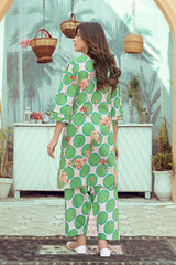 2 PC Digital Printed Lawn Shirt With Box Palted Shalwar CPM22-59