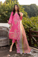 3-Pc Unstitched Embroidered Suit RM22-27