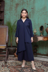 2 Pc Karadi Shirt wit Qlot Trouser CPG21-20