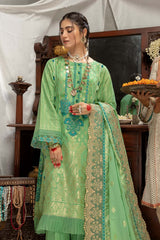 3 Pc Unstitched Embroidered Cambric Jacquard CJ-05