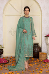 3-Pc Charizma Unstitched Polly Chiffon Collection CPC22-04