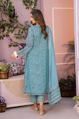3 Pc Charizma Unstitched Luxury Embroidered Eid Collection ED23-04