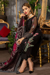 3 Pc Unstitched Embroidered Chiffon CAL-001