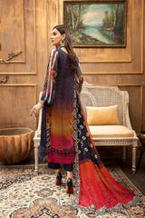 3 Pc Unstitched Embroidered Chiffon with Dupatta VSL21-04