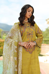 3-PC Unstitched Embroidered Lawn Collection  AN6-01