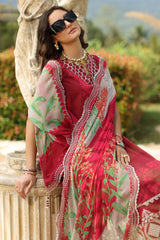 3-PC Unstitched Embroidered Lawn CH6-15