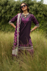 3-PC Unstitched Embroidered Lawn Collection CC6-005