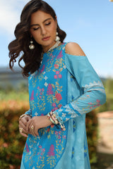 3-PC Unstitched Embroidered Lawn CH6-19