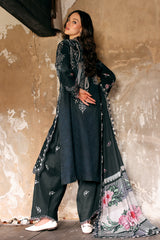3-PC Unstitched Embroidered Linen Collection  ANW7-01