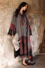 3-PC Unstitched Embroidered Linen Collection  ANW7-12
