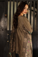 3-PC Unstitched Embroidered Linen Collection  ANW7-05