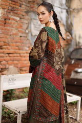 3-PC Unstitched Embroidered Linen Collection  ANW7-06