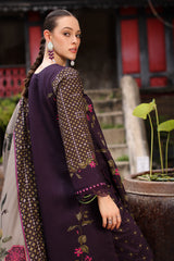 3-PC Unstitched Embroidered Linen Collection CCW7-05