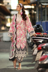 3-PC Unstitched Embroidered Lawn Collection CC6-004