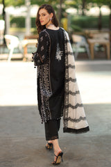 3-PC Unstitched Embroidered Lawn RN6-01
