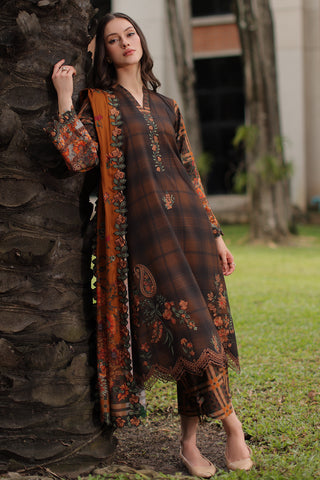 3-PC Unstitched Embroidered Linen Collection ANW7-15 – House Of Charizma