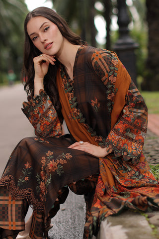 3-PC Unstitched Embroidered Linen Collection ANW7-15 – House Of Charizma