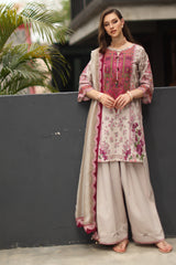 3-PC Stitched Embroidered Lawn Collection CNP-6-276